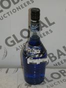 Lot to Contain 630cl Bottles of Blue Volare Italian Liqueur RRP £30 a Bottle