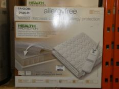 Lot to Contain 2 Monogram By Bura Heated Mattress Protectors in Single and Double RRP £60 - £80