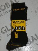 Lot to Contain 10 Brand New Packs of 3 Stanley Work Socks Combined RRP £60