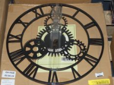 Boxed The Cog Clock By Joan Art Designs Outdoor Wall Clock (10608)(JODE1020) RRP £60