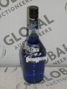 Lot to Contain 630cl Bottles of Blue Volare Italian Liqueur RRP £30 a Bottle