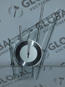Boxed AMS Dialogue Glass Wall Clock (10691)(AMSU1073)