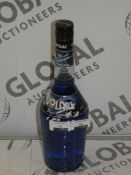 Lot to Contain 630cl Bottles of Blue Volare Italian Liqueur RRP £30 a Bottle