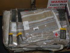 Lot to Contain 3 Assorted Pairs of Hamilton McBride Ready Made Curtains and Enhanced Living Ready