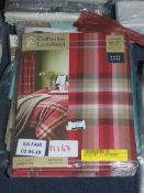 Lot to Contain 3 Assorted Pairs of Catherine Lansfield, Hamilton McBride Curtains to Include 66 x
