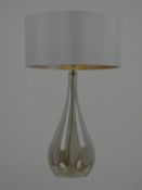 Lot to Contain 2 Boxed Home Collection Claire Designer Table Lamps Combined RRP £160