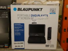 Lot to Contain 4 Boxed Blaupunkt 9Inch Digital Portable DVD Players