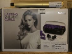 Lot to Contain 2 Assorted Items to Include a Babyliss Lasting Volume Curls Ladies Hair Curlers and a
