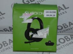 Lot to Contain 4 Boxed Xbox One Stereo Headsets RRP £160