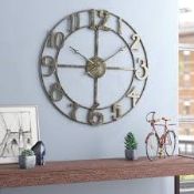 Boxed Uttermost Oversized Wall Clock (10608)(BRYD1411) RRP £125