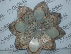 Boxed Floral Decorative Wall Art Piece (10608)(HEMA2674) RRP £80