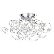 Boxed Home Collection Hannah Flush Ceiling Lights