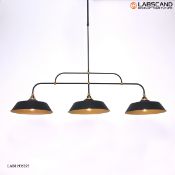 Boxed 3 Light Bar Ceiling Light Fitting RRP £150 (