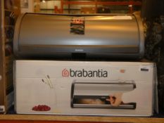 Boxed Brabantia Stainless Steel Bread Bin (681553)