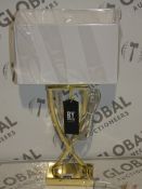Boxed Omega Style Table Lamp (11569)(BTFN1068) RRP £110