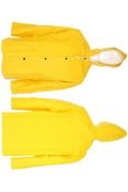 Assorted Brand New Bright Yellow Waterproof Clothing Items to Include a Size XL Hooded Jacket,