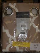 Madison Park 46 x 54Inch and 66 x 54Inch Eyelet Headed Curtains (10768)(MDSK1037) RRP £50 Each