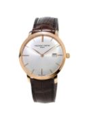 Boxed Brand New With Papers Fr‚d‚rique Constant FC-306V4S4 Men's Slimline Automatic Leather Strap