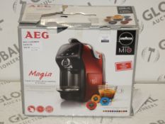 Boxed AEG Lavazza Amodo Mio Capsule Coffee Maker (740744) RRP £60