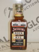 Bottles of 75cl Jacquines Rock and Rye Hand Bottled Whiskey with Pieces of Fresh Fruit RRP £35 a