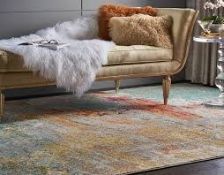 Nourison Selestial Collection 120 x 180cm Sealife Multi Floor Rug (11565)(145607936) RRP £85