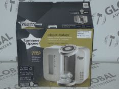 Boxed Tommee Tippee Closer to Nature Perfect Preparation Bottle Warming Station (736698) RRP £90