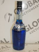 Bottles of Blue Volare 70cl Italian Blue Liqueur RRP £35 a Bottle