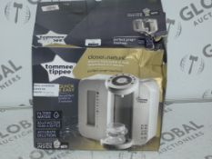Boxed Tommee Tippee Closer to Nature Perfect Preparation Bottle Warming Station (806531) RRP £90