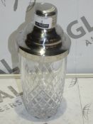 Boxed Soho Home Barwell Cut Crystal Martini Shaker (778279) RRP £85