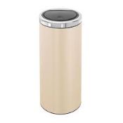 Boxed Brabantia Cream Painted 30L Touch Bin (730194) RRP £100
