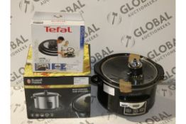 Assorted Items to Include Tefal Ingenio Saucepan Lids, Crockpot Original Slow Cookers and Russell