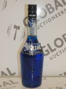 Bottles of Blue Volare 70cl Italian Blue Liqueur RRP £35 a Bottle