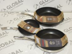 Assorted Small and Large Circulon Non Stick Skillet and Frying Pans (757334)(760520)(757346) RRP £40