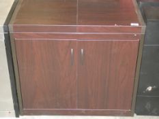 Hostess 2 Door Hot Food Buffet Server in Mahogony RRP £200