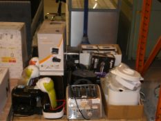 Pallet To Contain Large Quantity Of Items To Include Tefal Mason 4 Slice Toasters, Nescafe Dolce