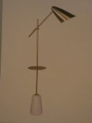 Boxed Jasper Conran Aluna Gold & Marble Designer Floor Standing Lamp RRP £120.00