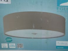 Boxed Eglo Avant GuardCollection Pasterie Ceiling Light Fitting. Pallet 9993 Code EGF5481 RRP £50.
