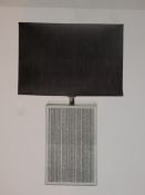 Lot To Contain 2 Boxed Star By Julian Macdonald Glitter Blinds Table Lamps Combined RRP £130.00