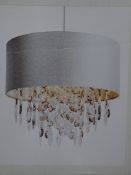 Lot T Contain 2 Boxed Home Collection Aphena Easy Fit Ceiling Light Fittings Combined RRP £120.00