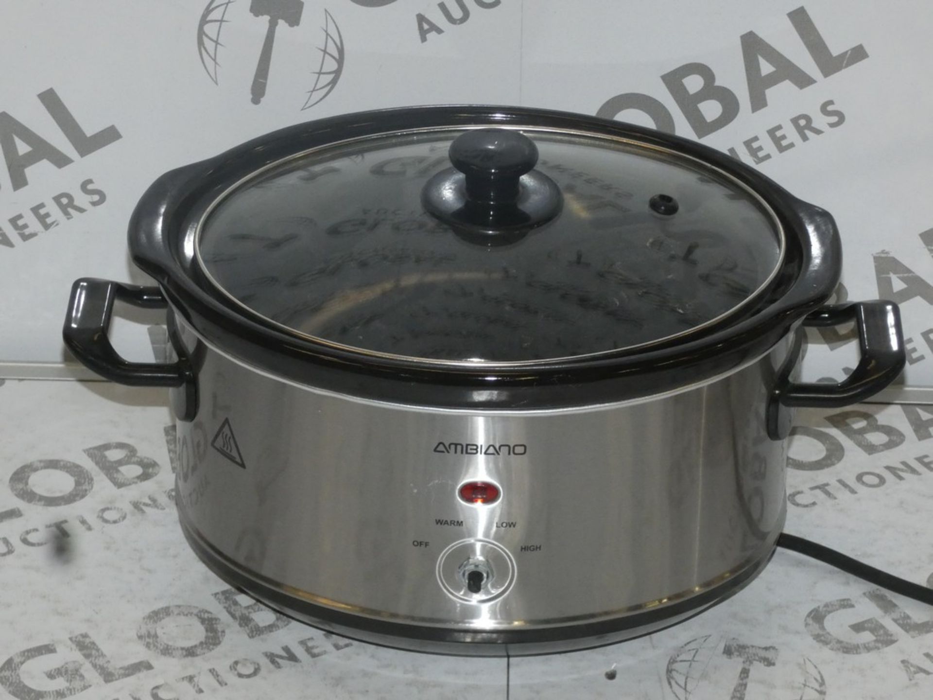 Lot to Contain 5 Assorted Ambiano Home Starter Slow Cookers