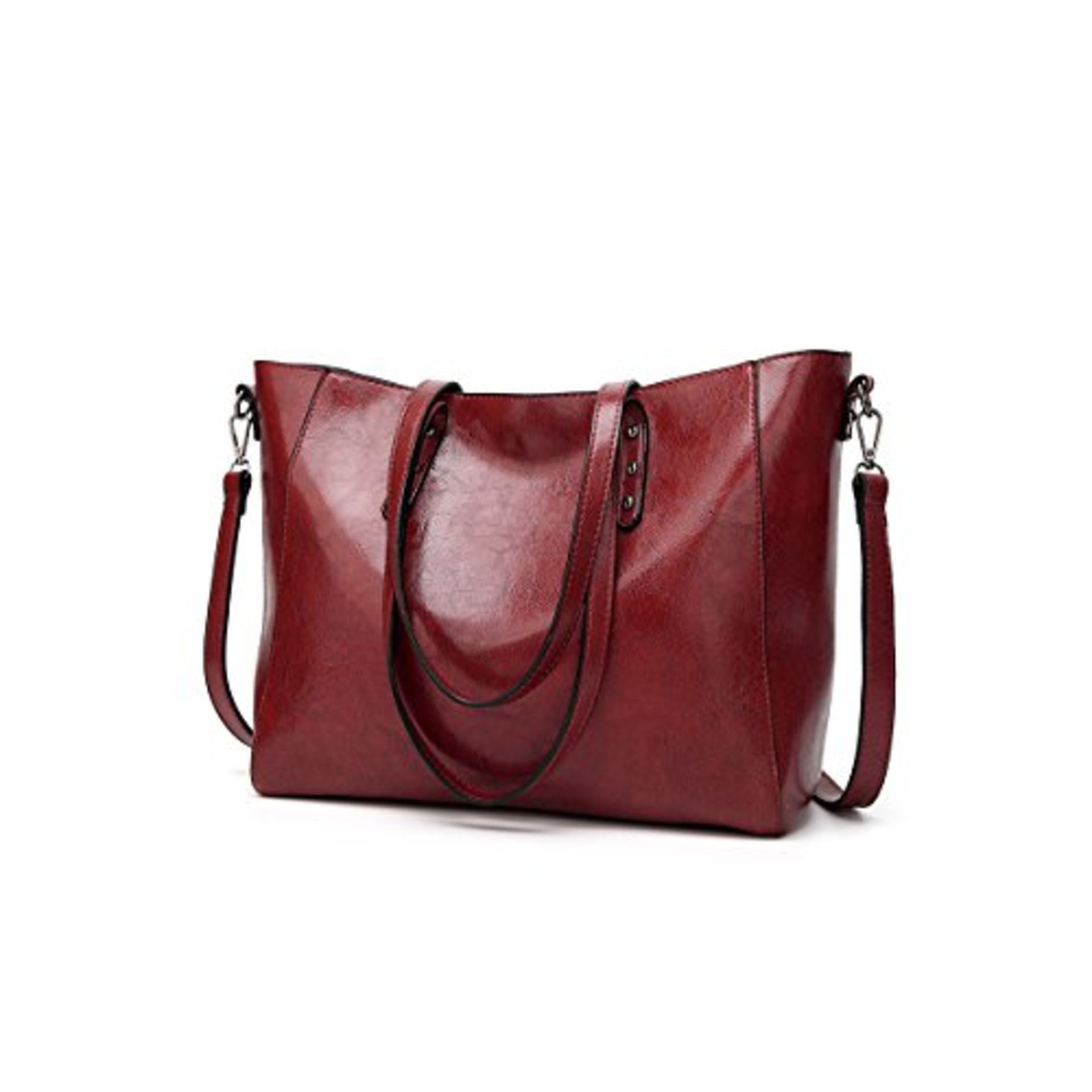 Brand New Womens High Burgundy Shoulder Bag RRP £50