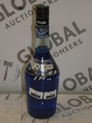 Lot to Contain 12 Bottles of Blue Volare Italian Liqueur RRP £35 a Bottle