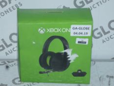 Lot to Contain 4 Boxed XBOX One Stereo Headsets with Microphone