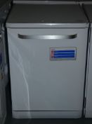 Sharp QW-DX41F47W AA Rated Freestanding Under Counter Dishwasher in White