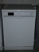 Sharp QW-F471W AA Rated Freestanding Under Counter Dishwasher in White