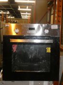 UBETTD60SS Stainless Steel and Black Fully Integrated Single Electric Oven