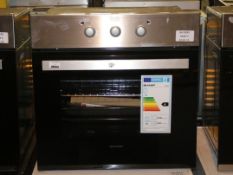 Sharp K-64LX Fully Integrated Single Electric Oven Fan Assisted