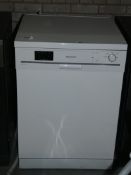 Sharp QW-F471W AA Rated Freestanding Under Counter Dishwasher in White