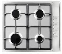 Boxed UBGHDFFJ60 Stainless Steel Natural Gas 4 Burner Hob