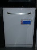 Sharp QW-DX41F47W Under Counter Dishwasher in White